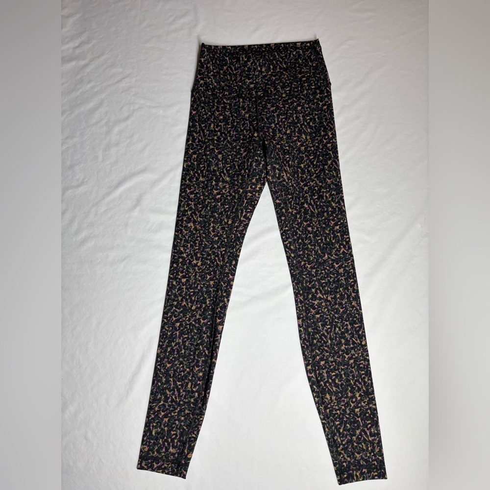 Lululemon Wunder Train High-Rise Tight 28" Fluctuate Micro Pink Multi - Picture 4 of 11